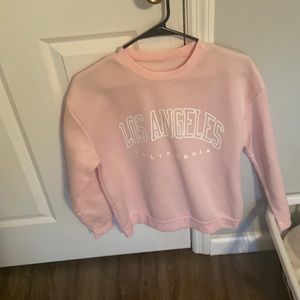 LA Crewneck Pink Size M